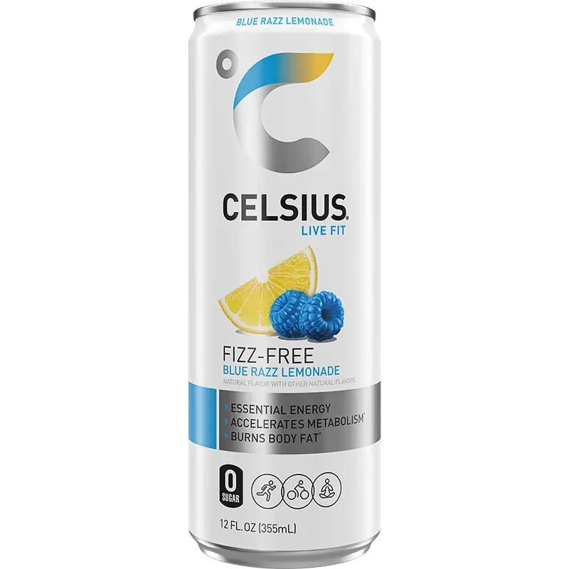Fizz-Free Blue Razz Lemonade