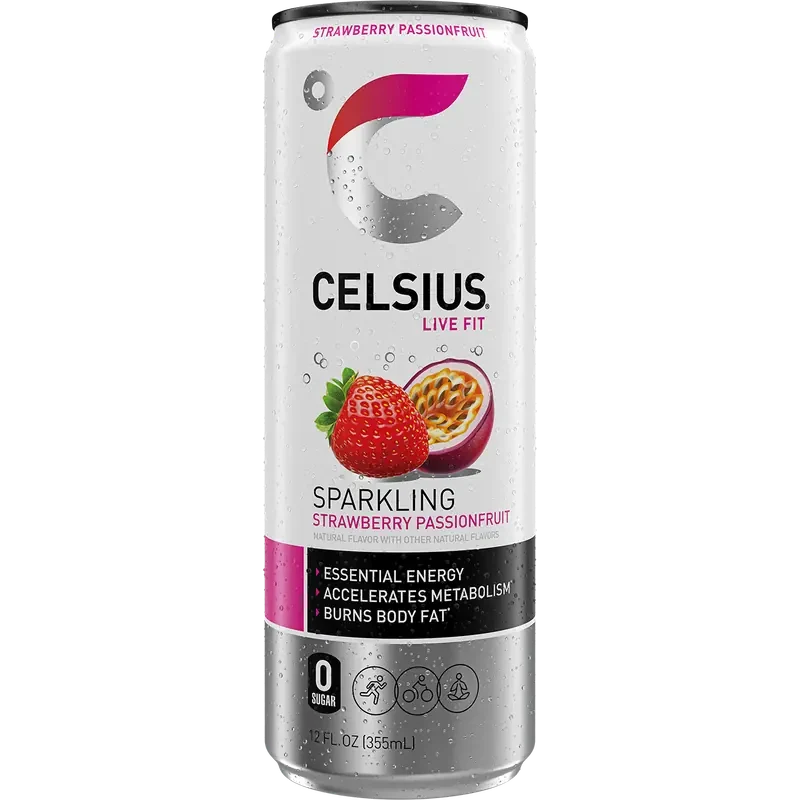 Sparkling Strawberry Passionfruit