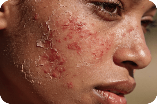 Dry skin
