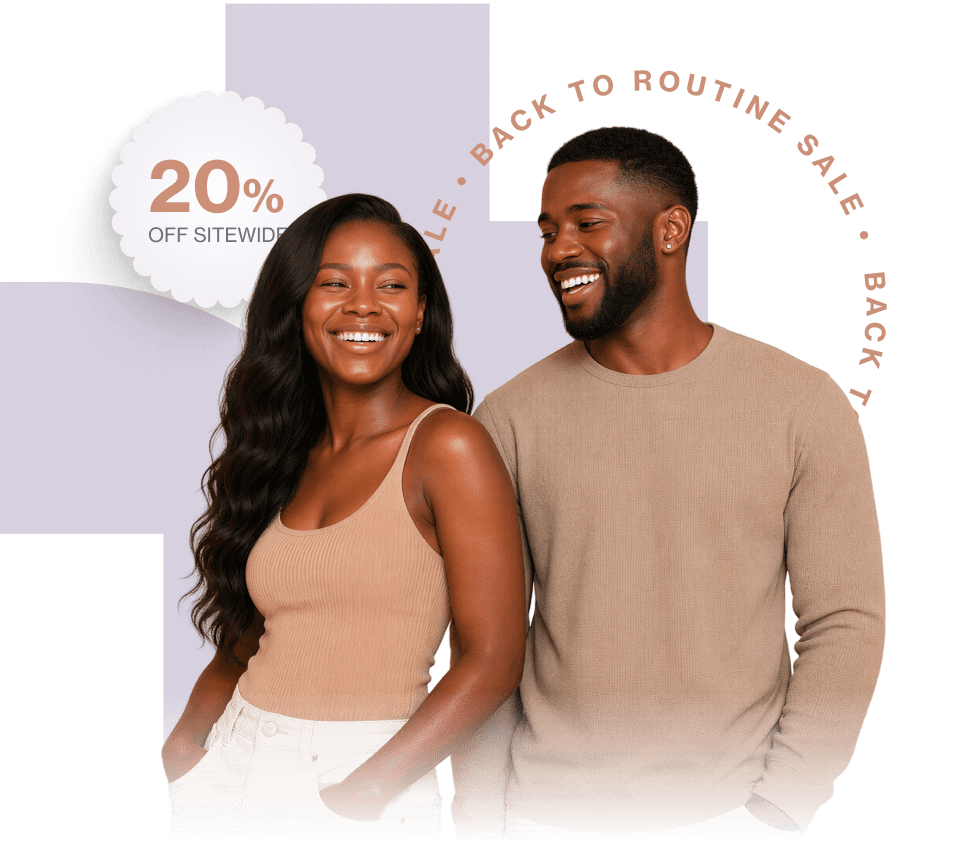 20% off sitewide. Back to Routine Sale.