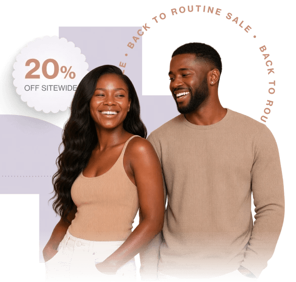 20% off sitewide. Back to Routine Sale.