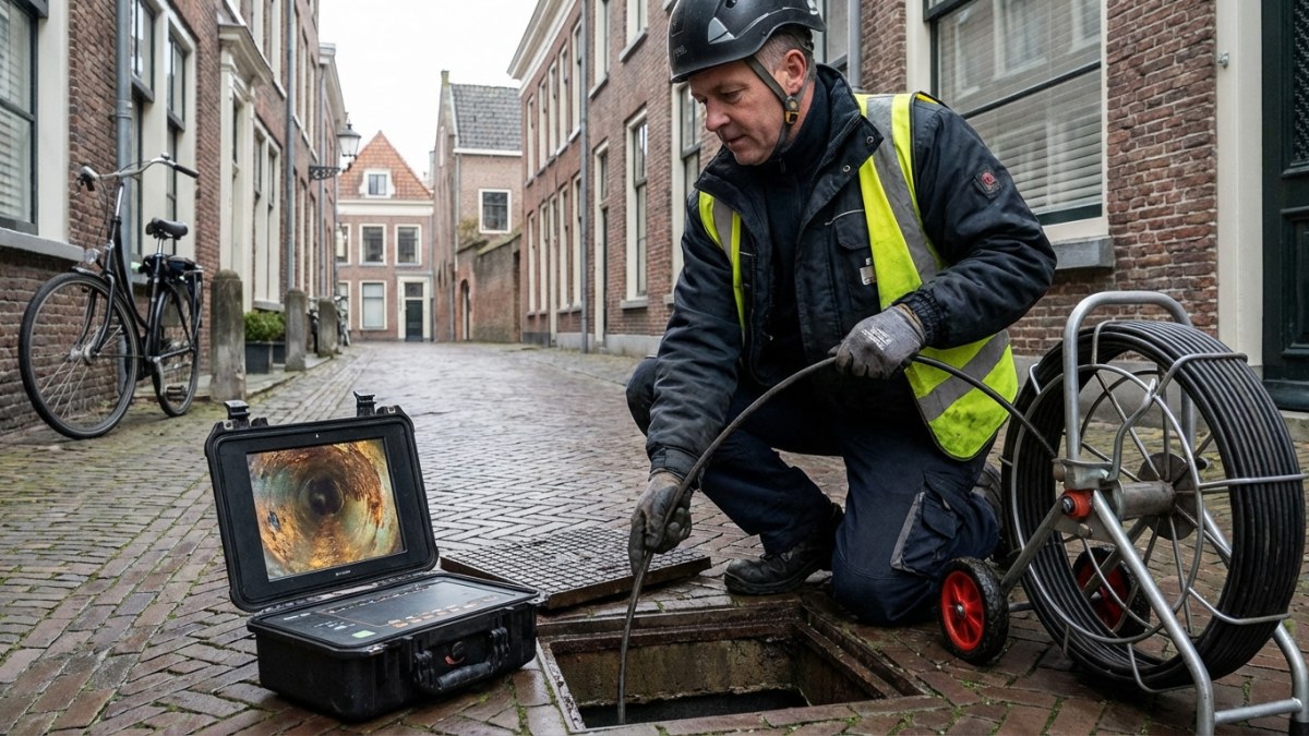 Camera-inspectie van riolering