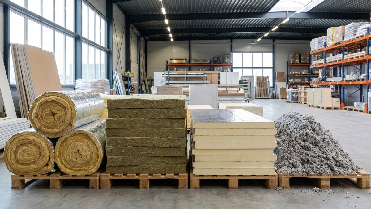 Dakisolatie materialen vergelijken - glaswol, steenwol en PIR