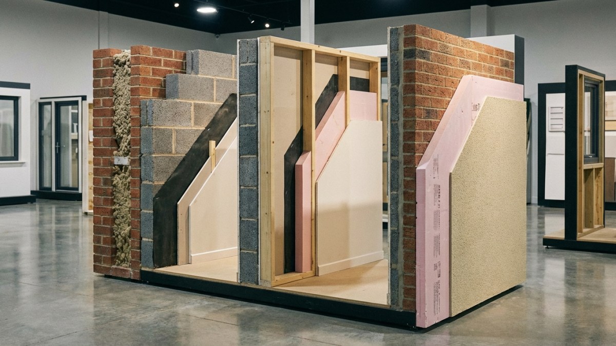 Drie methoden muur isoleren - spouw, binnen en buiten