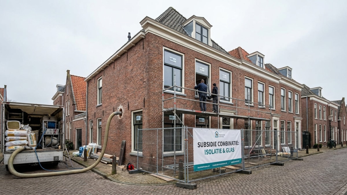 Isolatiemaatregelen combineren voor dubbele ISDE subsidie