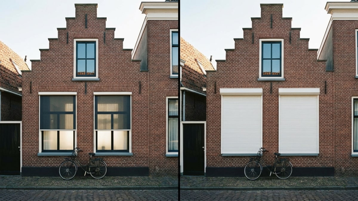 Screens versus rolluiken - verschil in lichtdoorlatendheid