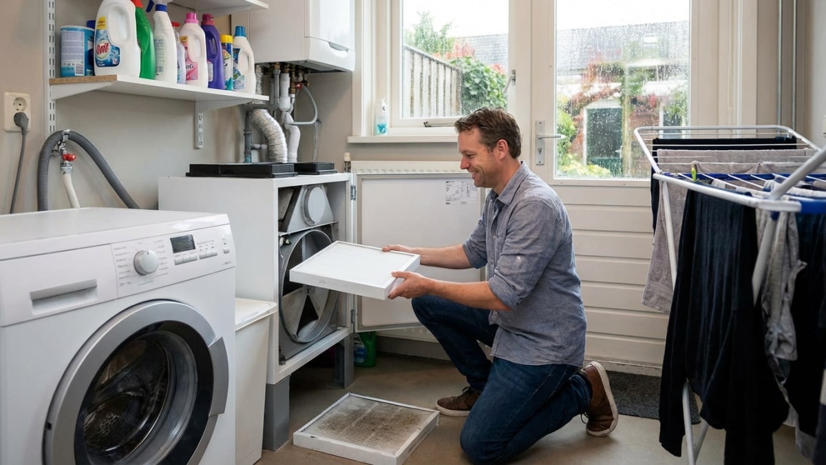 WTW filters vervangen - onderhoud warmteterugwinning unit