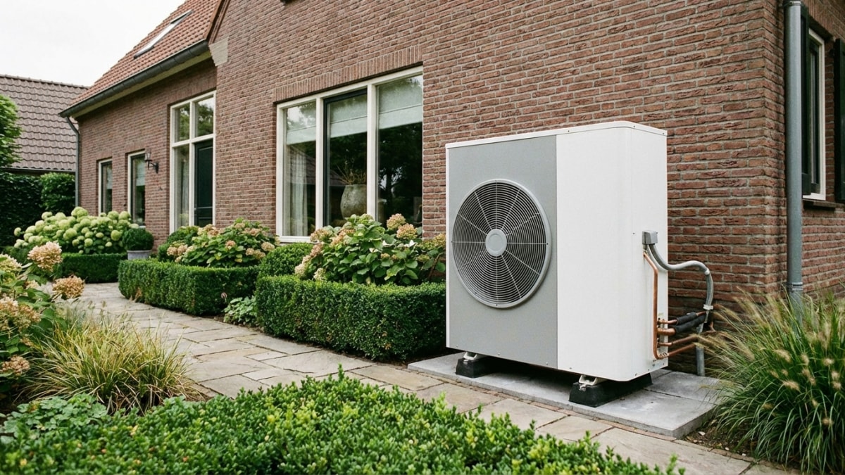 Warmtepomp buitenunit waarvoor ISDE subsidie geldt