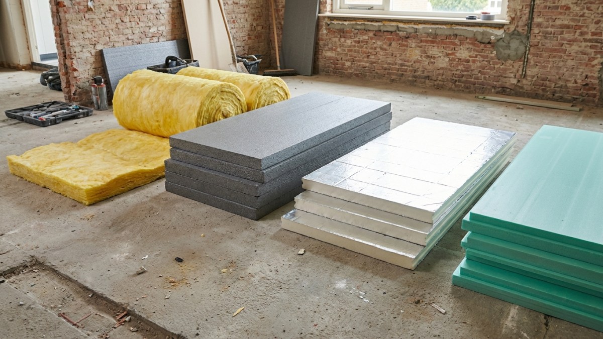 Vloerisolatie materialen vergelijken