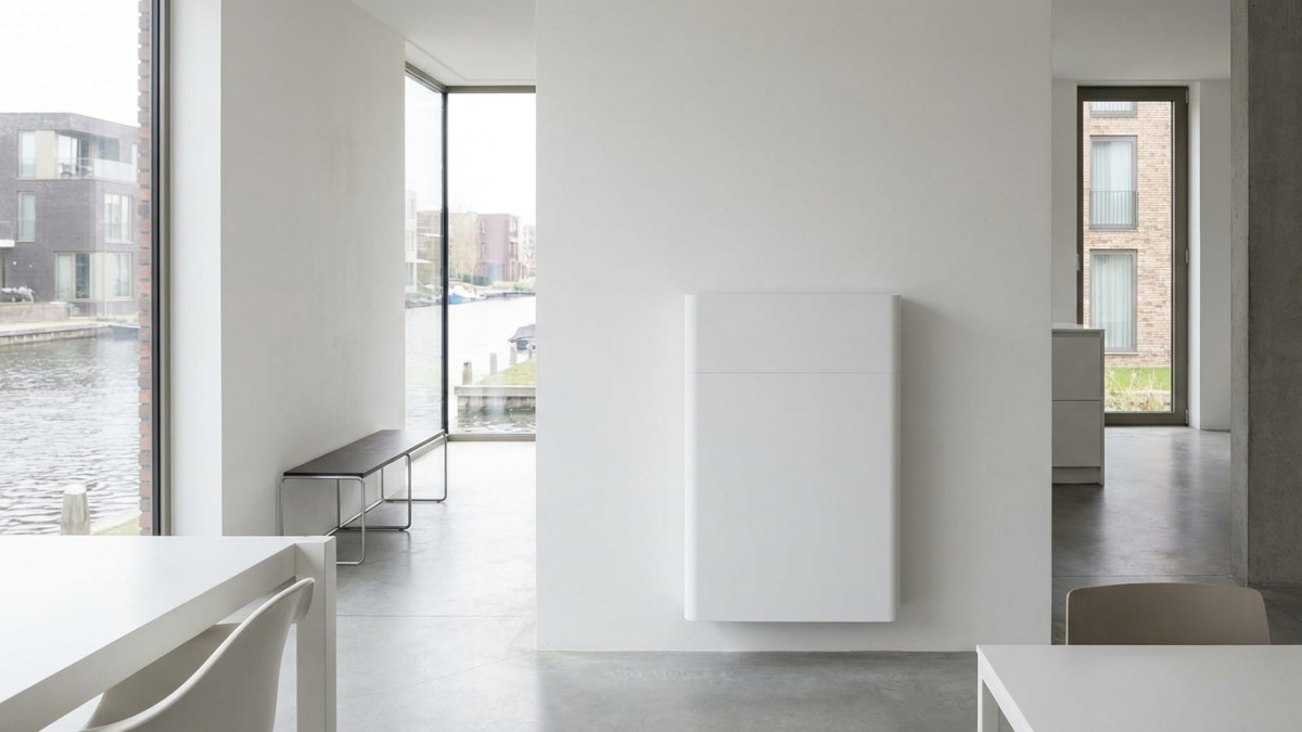 Premium thuisbatterij merk geïnstalleerd