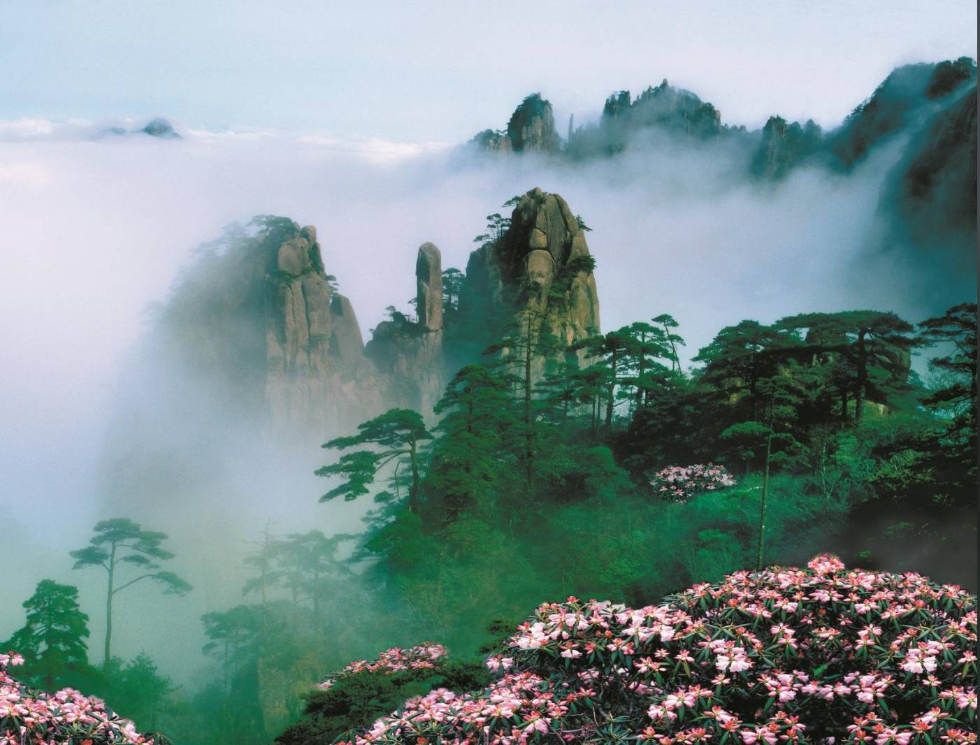 Hike Huangshan's Front and Back Mountains on a Thrilling 3-Day Tour with Cable Car: Tunxi Ancient Street, Hu Kaiwen Ink-stick Factory, Greeting Guest Pine and Lion Peak