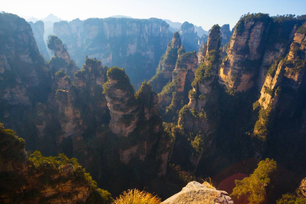 Embark on a 4-day private package tour of Zhangjiajie with lunch: Zhangjiajie National Forest Park