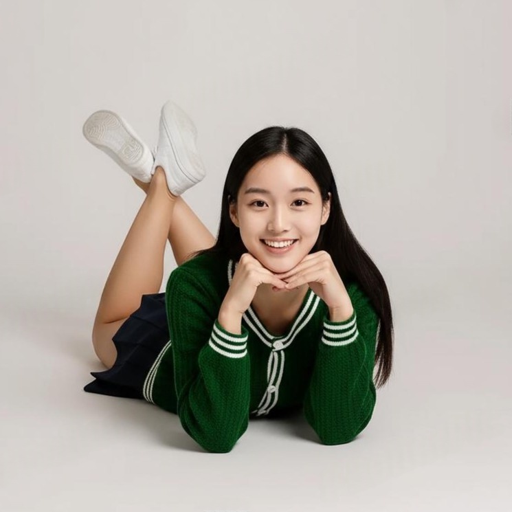 Dark Olive Pure Woolen Cardigan Sweater for Girls – Winter 2026 Essential! - View 4 of 8 - Premium wool sweater