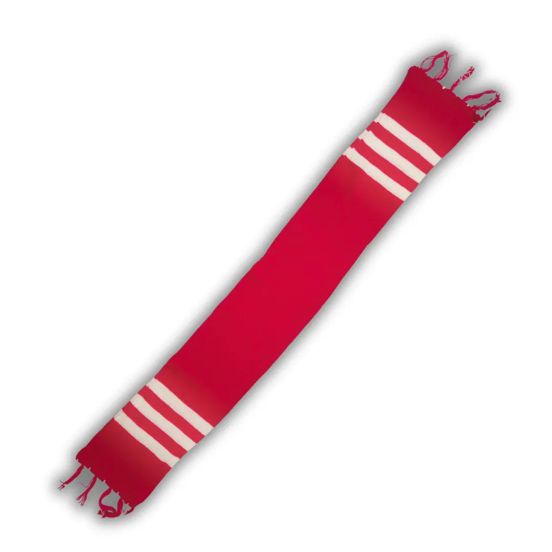 Pink and White Stripe Stylish Woolen Muffler for Men and Women - View 2 of 6 - Premium wool sweater