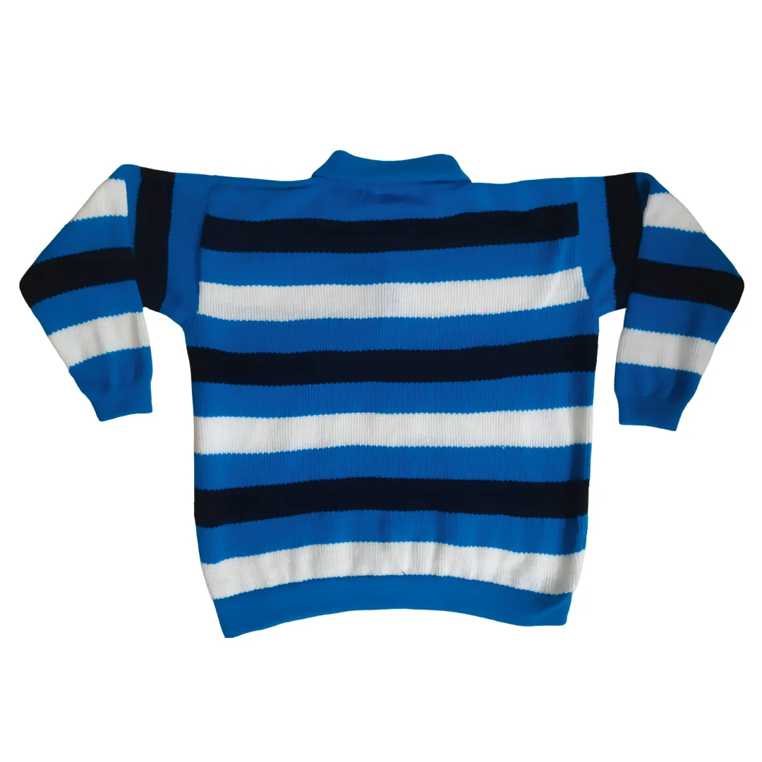 Trending Stripe Men Sweater 2026 Collection | Premium Winter Knit | XXL Size - View 4 of 4 - Premium wool sweater