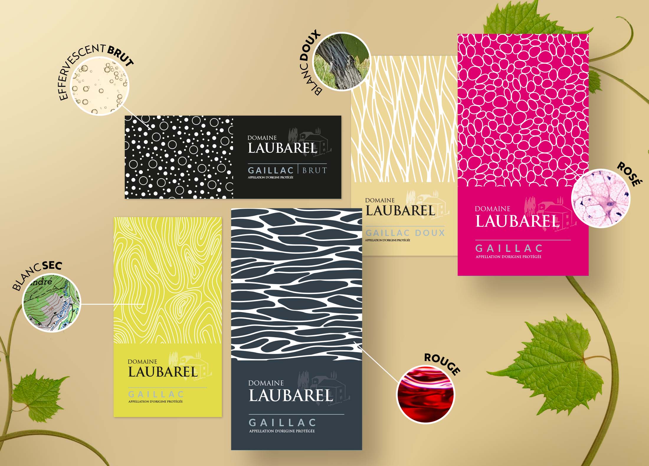La gamme d étiquettes de vin et leur symbolique