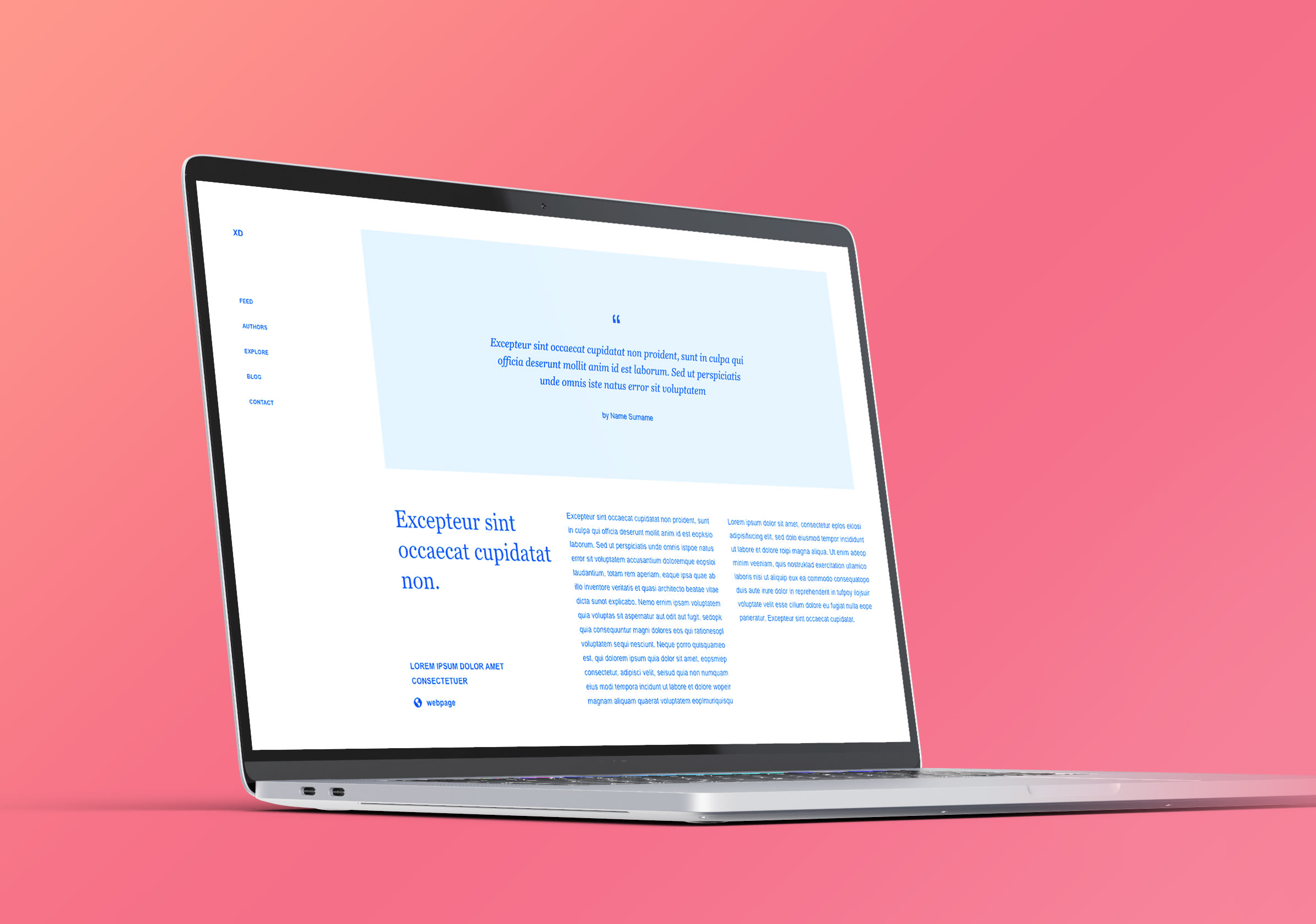 Zoning de sites web