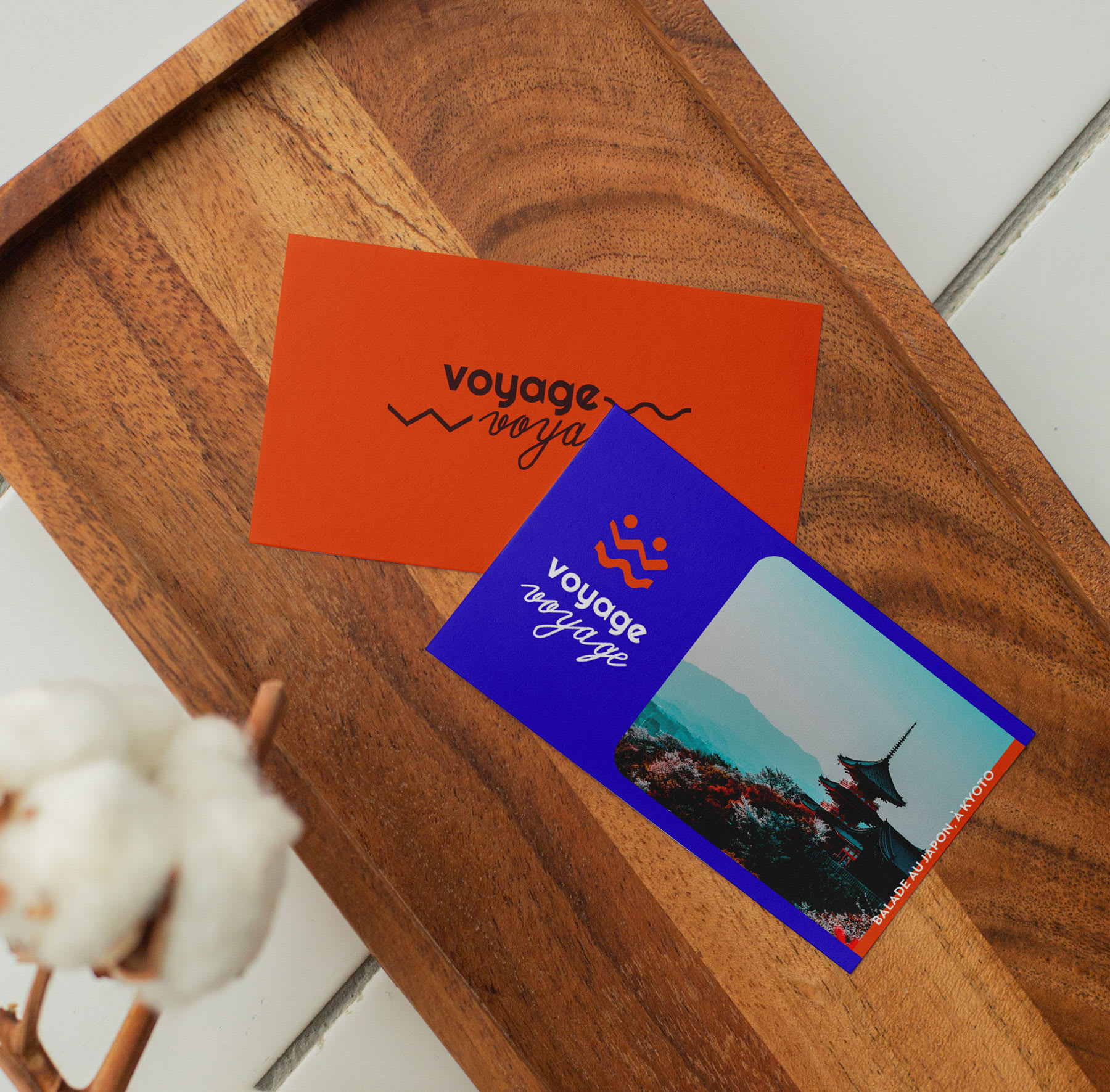 carte de visite site web touristique