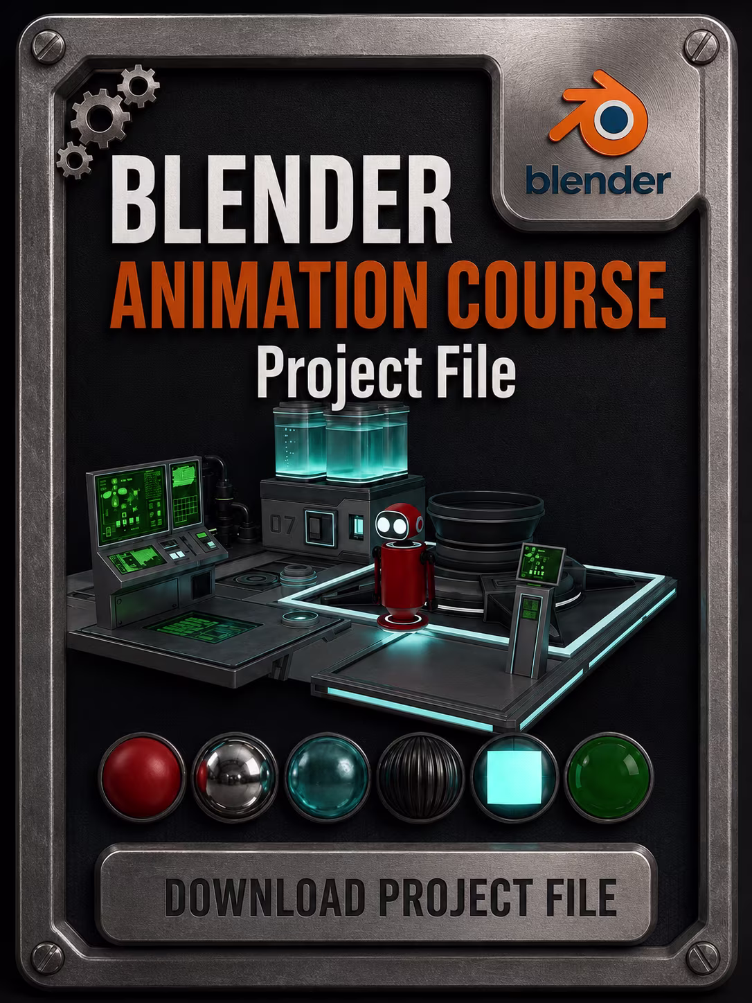 Blender 3D Animation Course: Project File