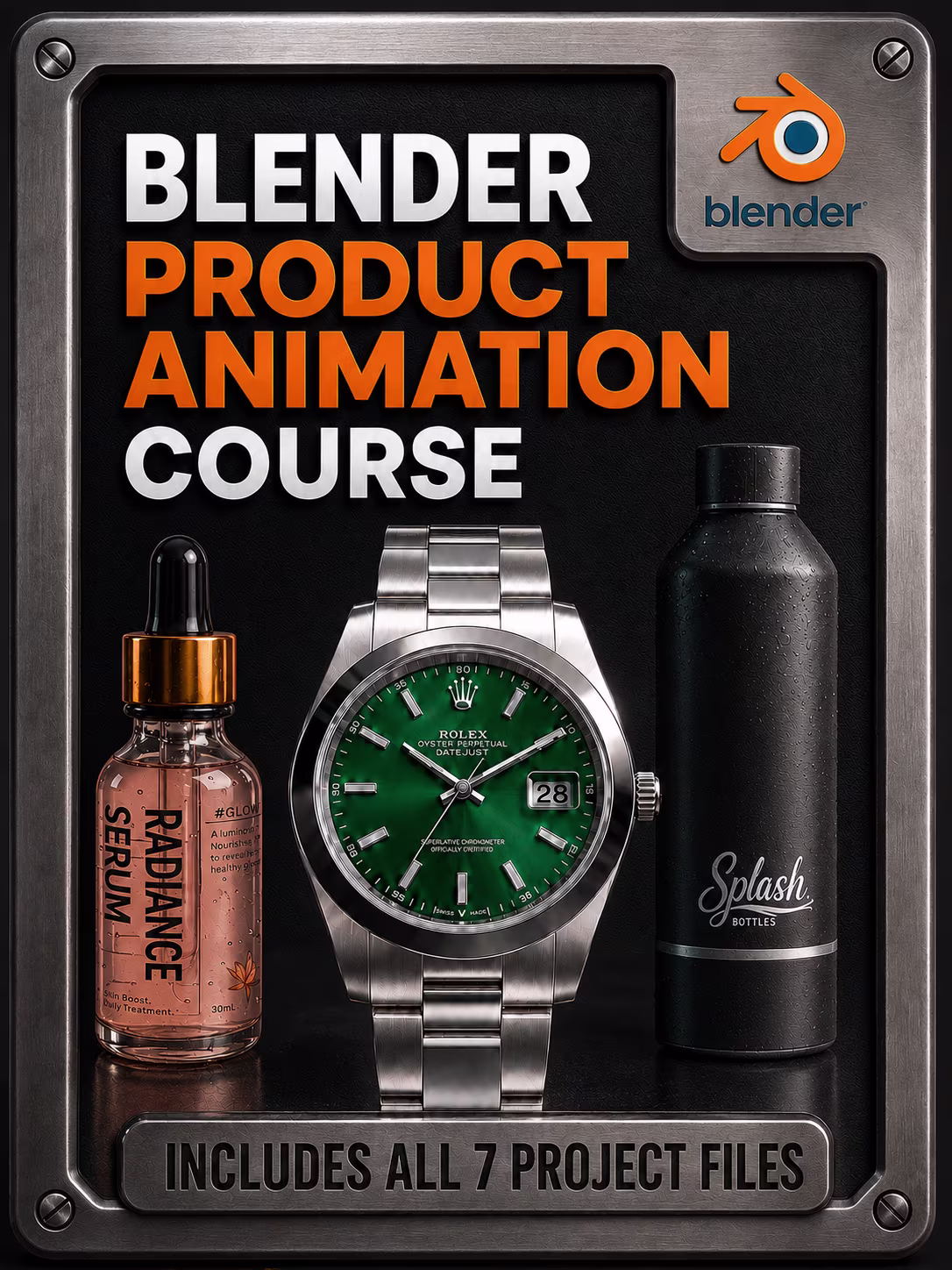 Blender Product Animation Course: All Project Files