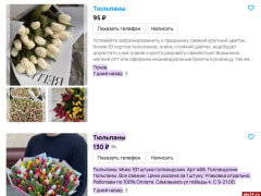 Почем тюльпаны?
