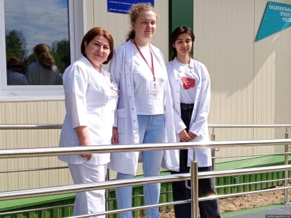 С работой в сельском ФАПе ознакомились псковские студенты в рамках проекта «Добро в село»