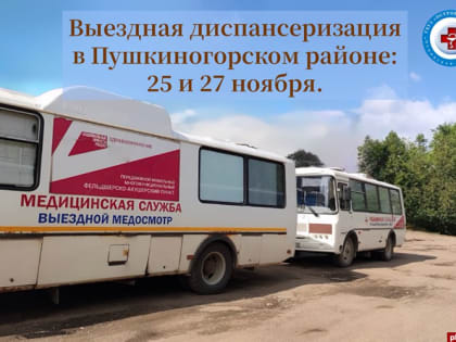 Диспансеризация населения в Пушкиногорском районе