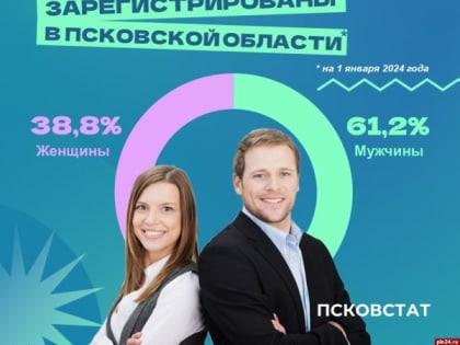 За год предпринимателями в Псковской области стали почти 600 человек