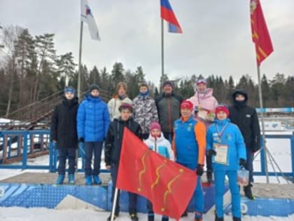 Юные лыжники из Великих Лук достойно представили город на соревнованиях в Смоленской области