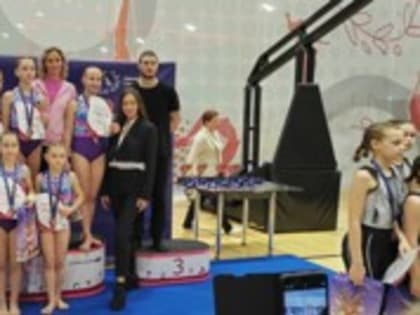 Великолукские гимнастки заняли призовые места на соревнованиях в Московской области