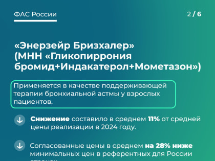 В России снизились цены на шесть жизненно необходимых лекарств