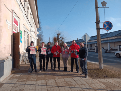 Агитация в Гдовском районе