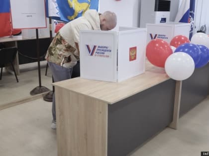 Явка на выборы президента в России к 15:45 составила 70,81%