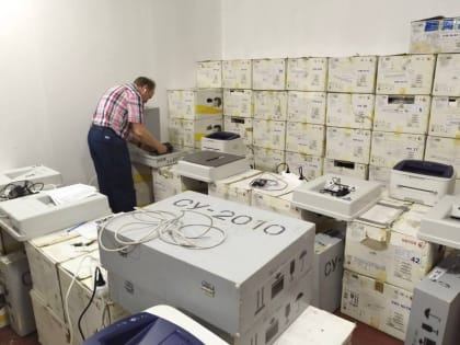 Техобслуживание комплексов обработки избирательных бюллетеней проводят в Пскове