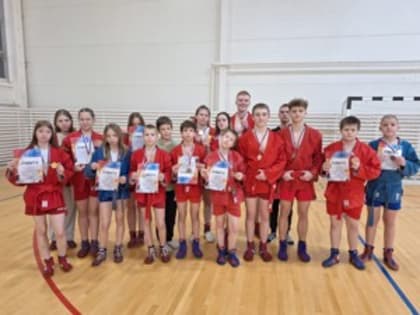 Великолукские самбисты взяли весь комплект наград на состязаниях в Пскове