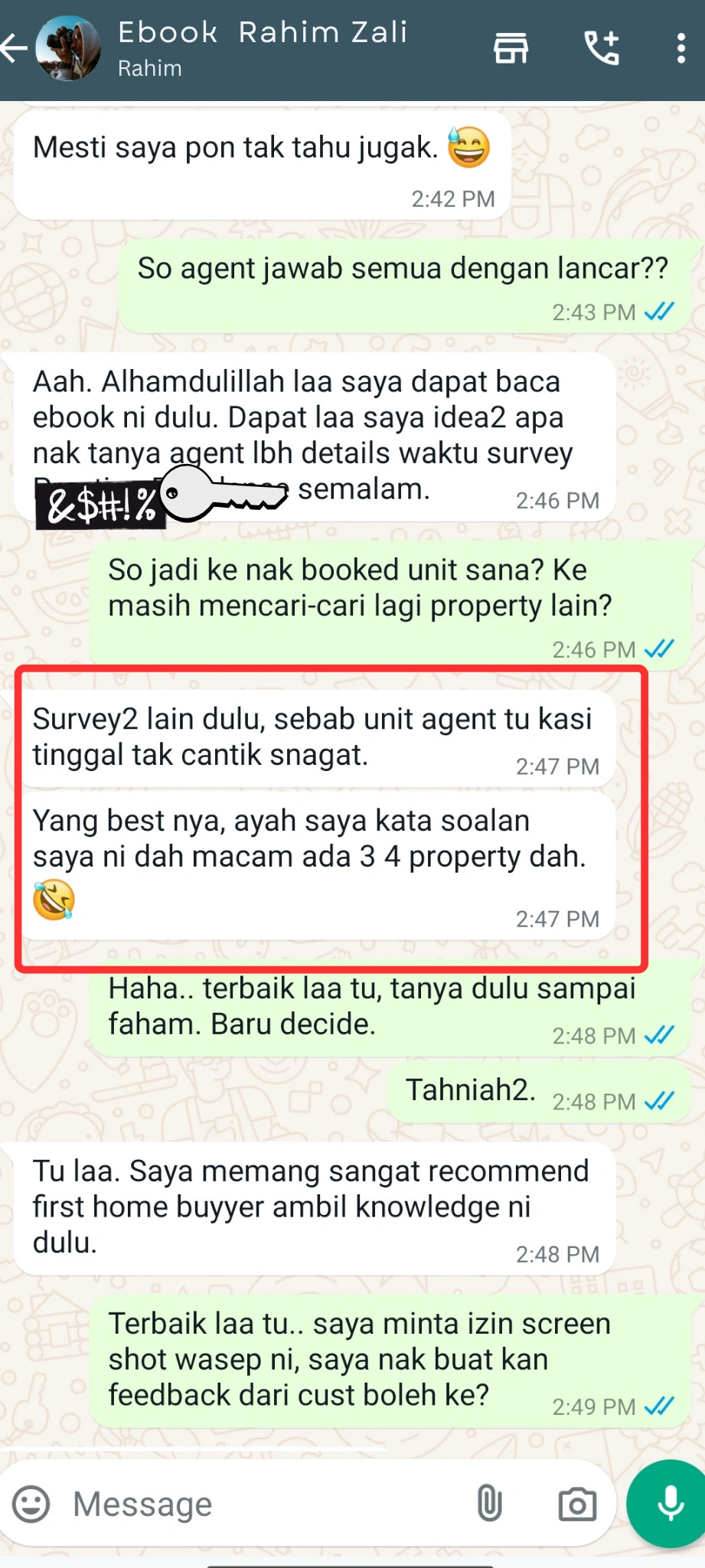 Feedback Pembeli 1