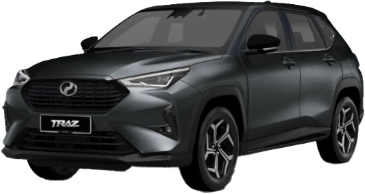 Perodua Traz Granite Grey