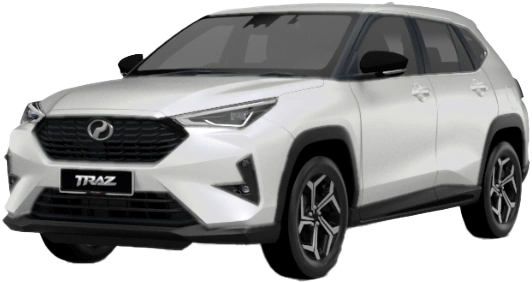 Perodua Traz Ivory White