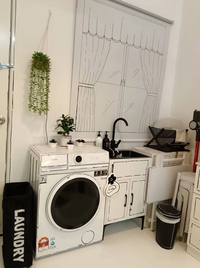 Dapur 2D comic world homestay Johor