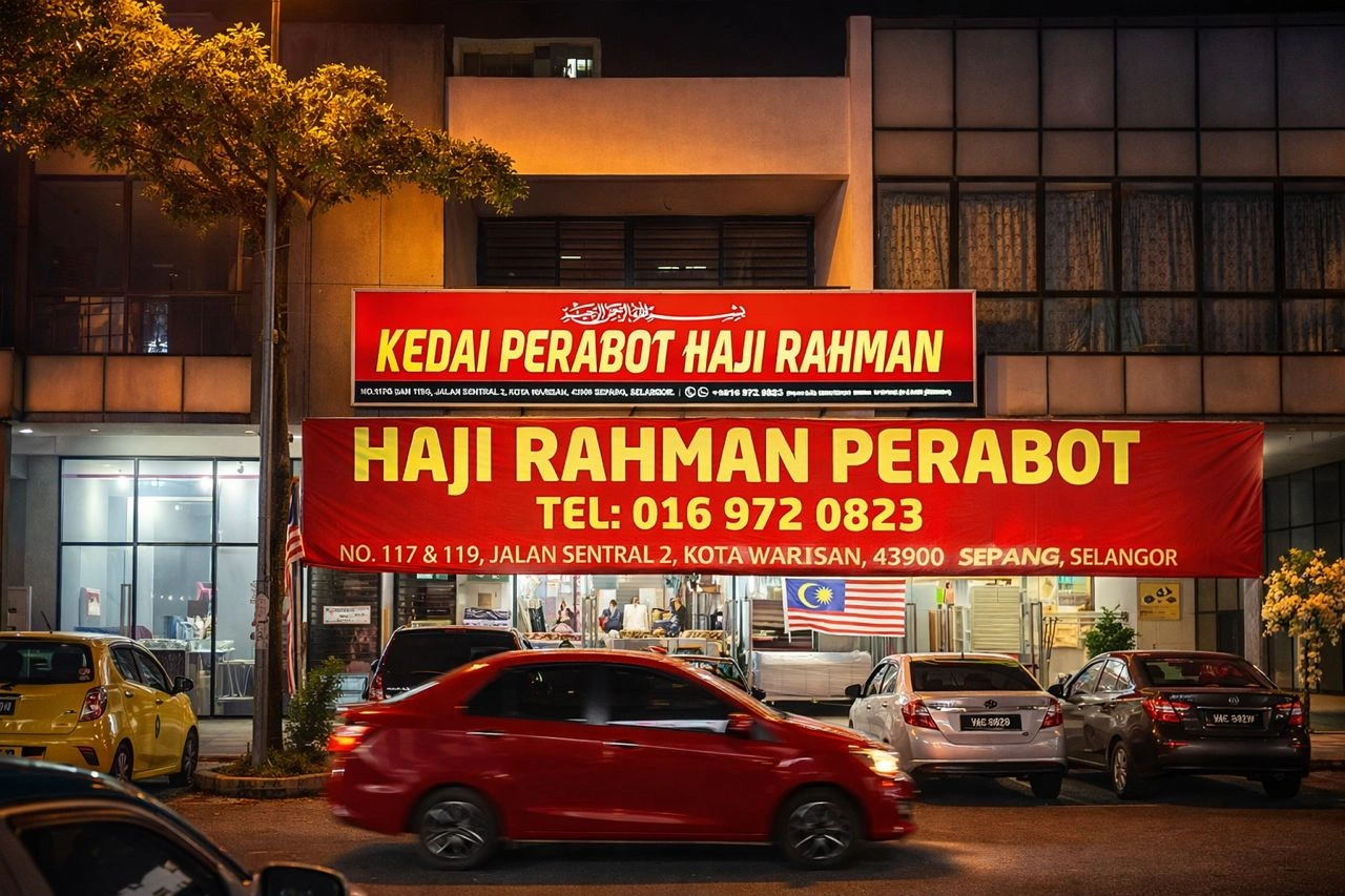 Showroom Kedai Perabot Haji Rahman