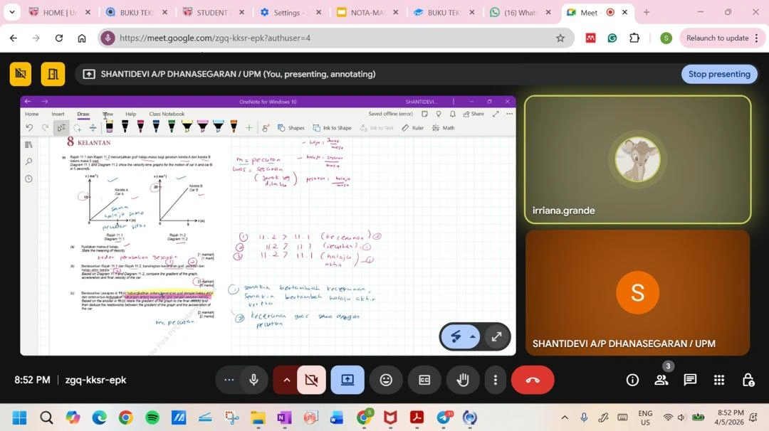 Suasana Kelas Kuppi Cikgu