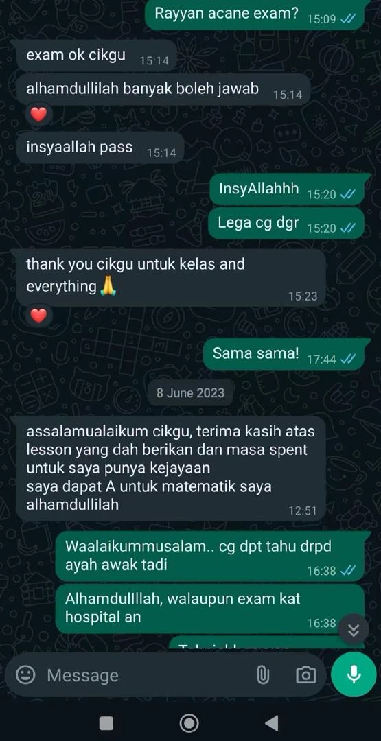 Testimoni Ibu Bapa 4