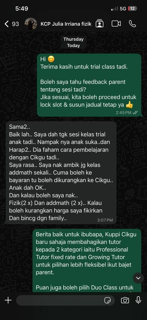 Testimoni Ibu Bapa 3