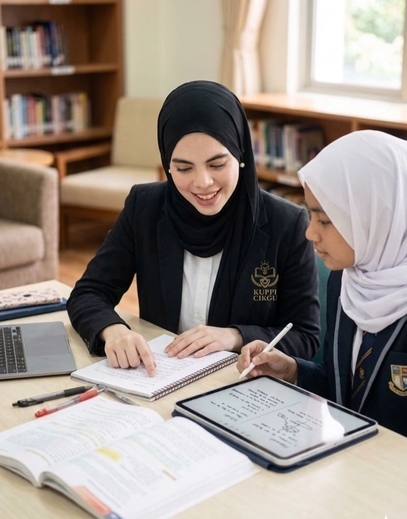 Happy Student and Tutor