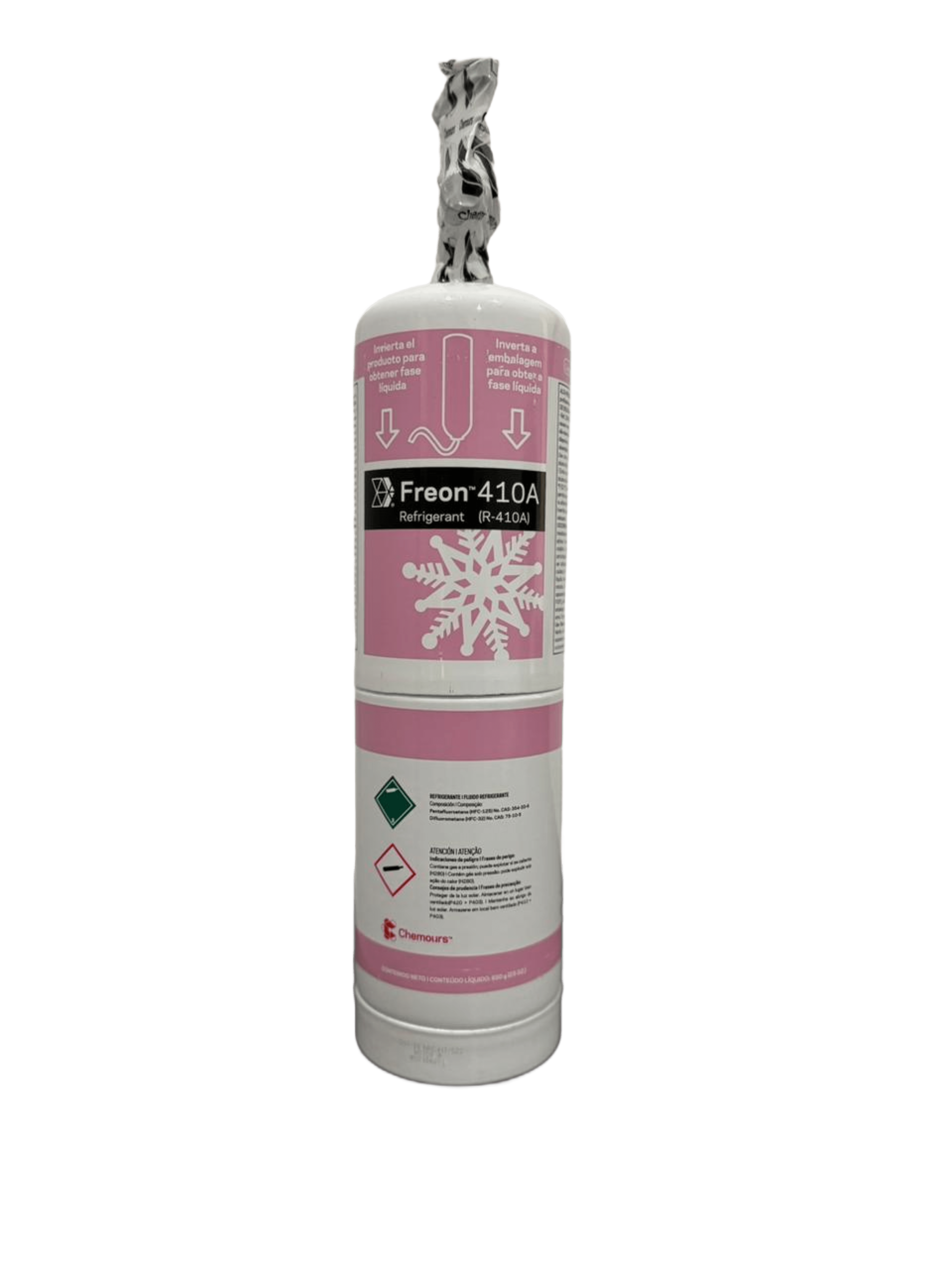 Lata de R-410a