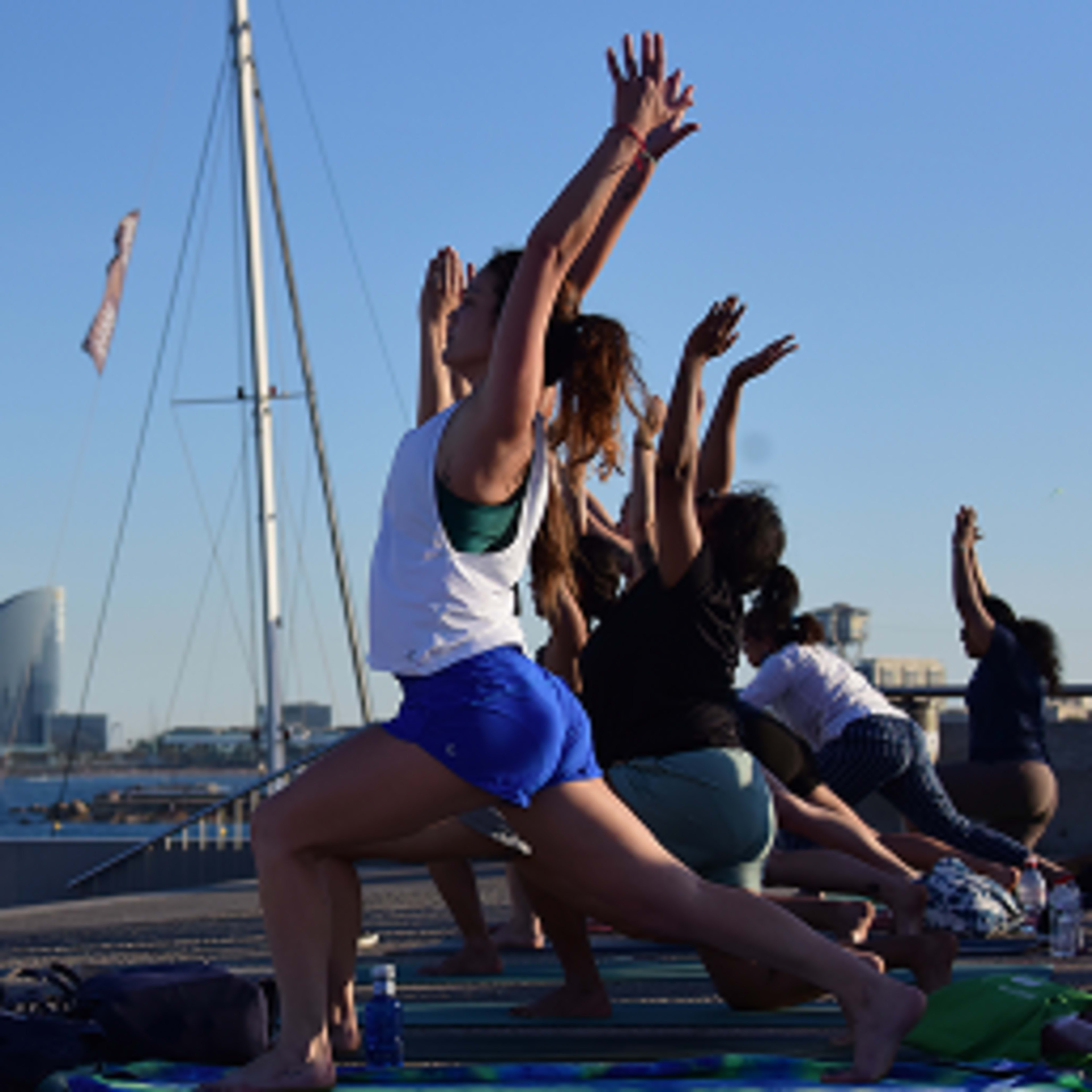 Clase de yoga en Casa Namaste