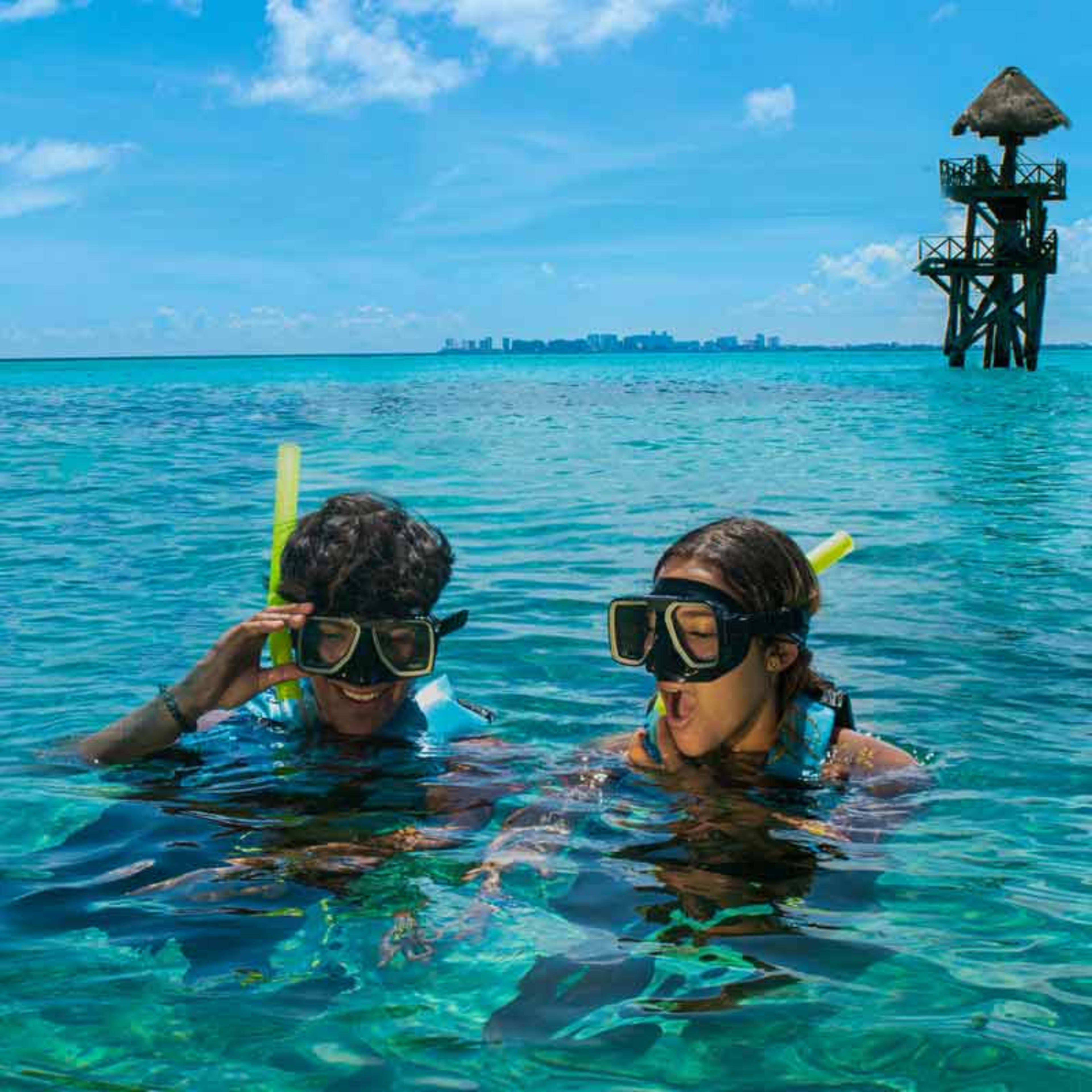 Royal Garrafon Natural Reef Park & Dock Fee in Isla Mujeres
