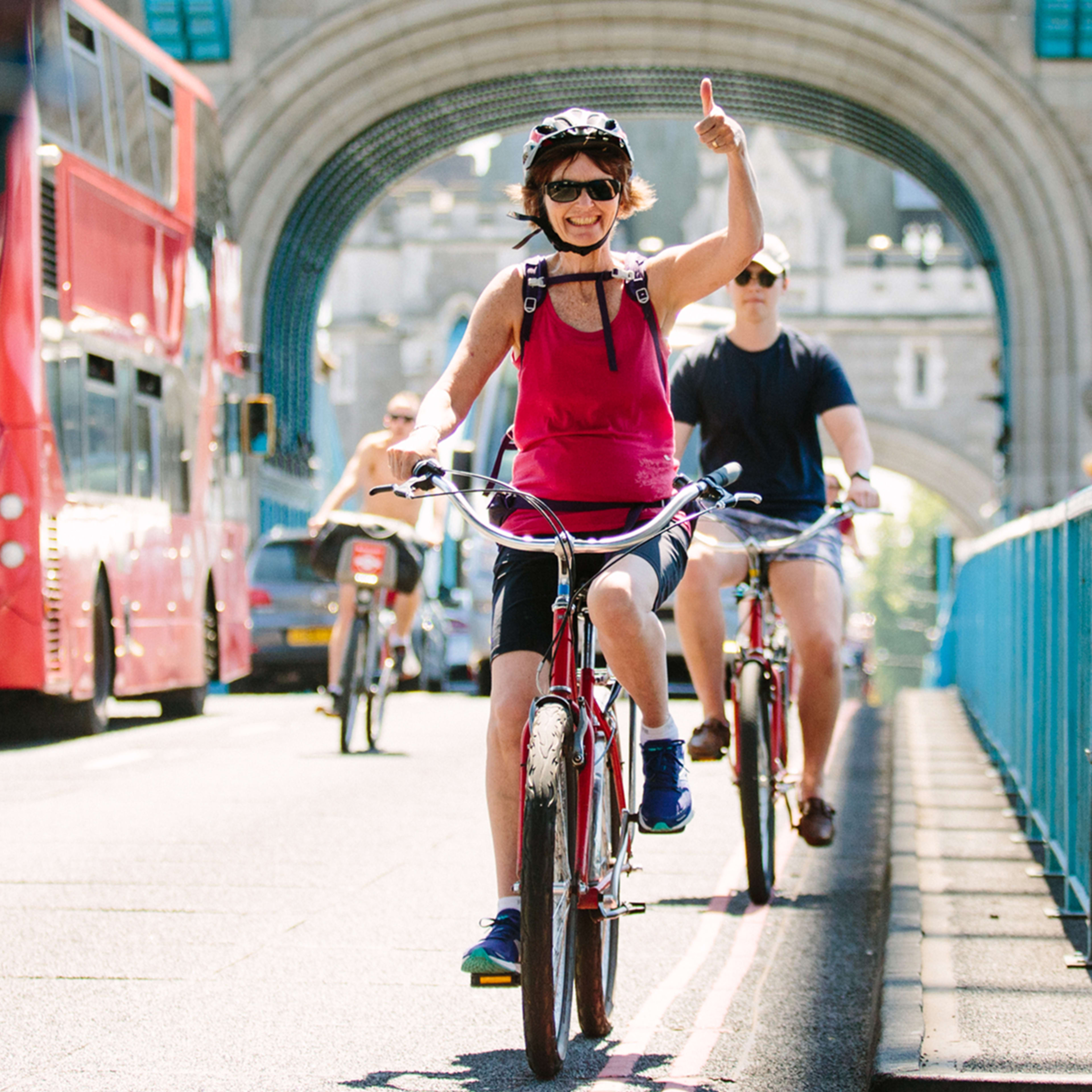 Highlights of River Thames Bike Tour with Borough Market Lunch