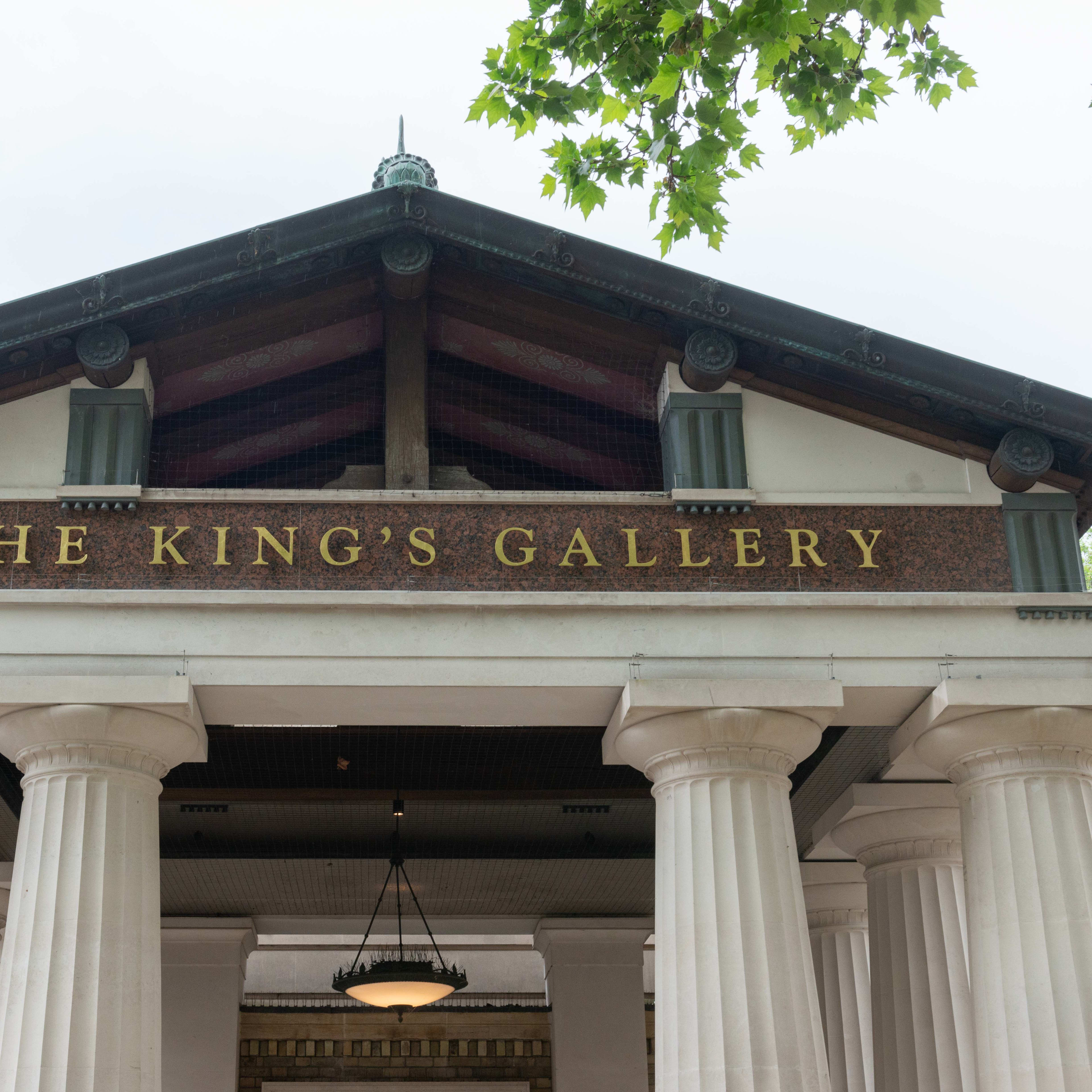 値下げ　JEREMY KING バッキンガム宮殿 風景画 フレーム付き HN_King_-_The_White_Drawing-