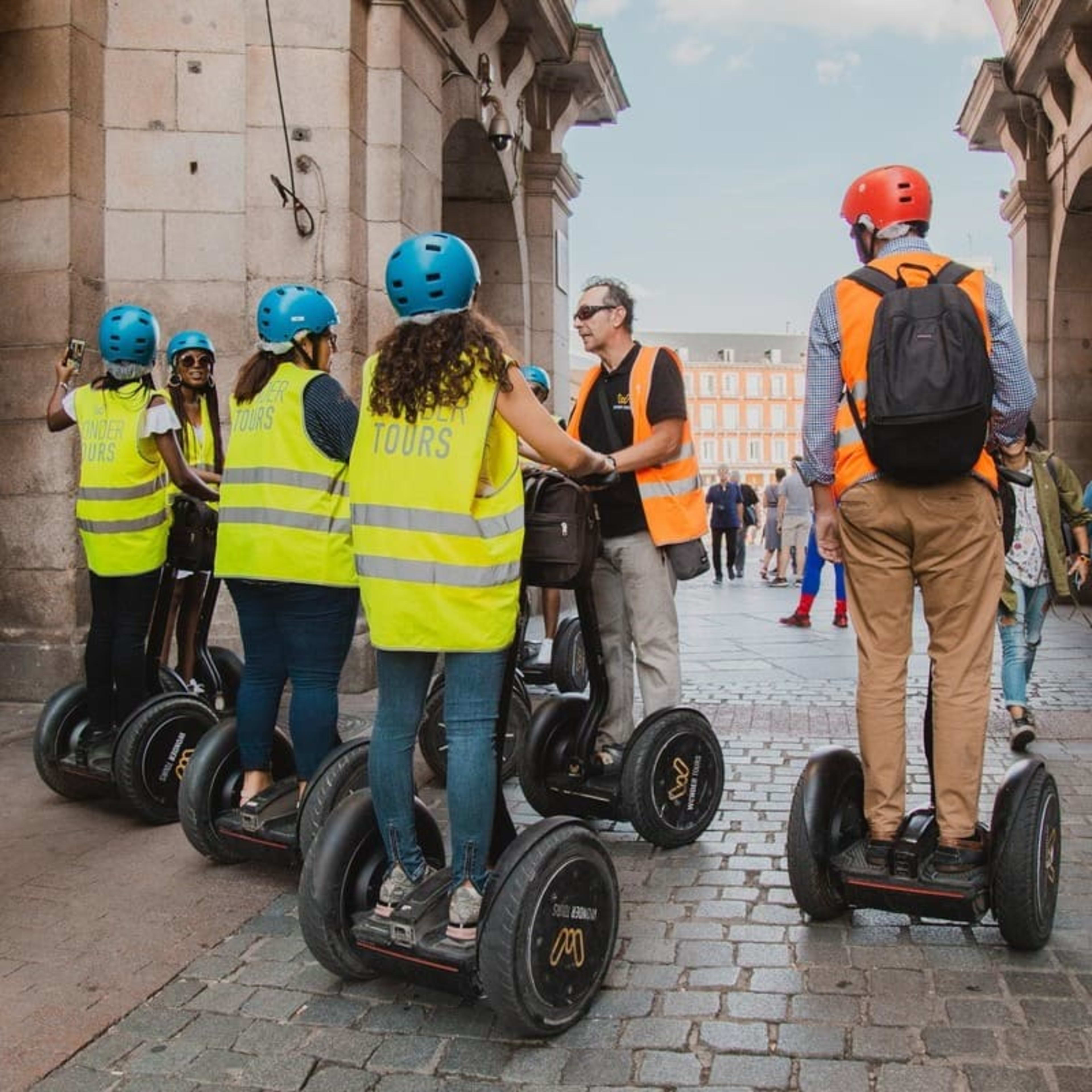 A Segway tour in Madrid.